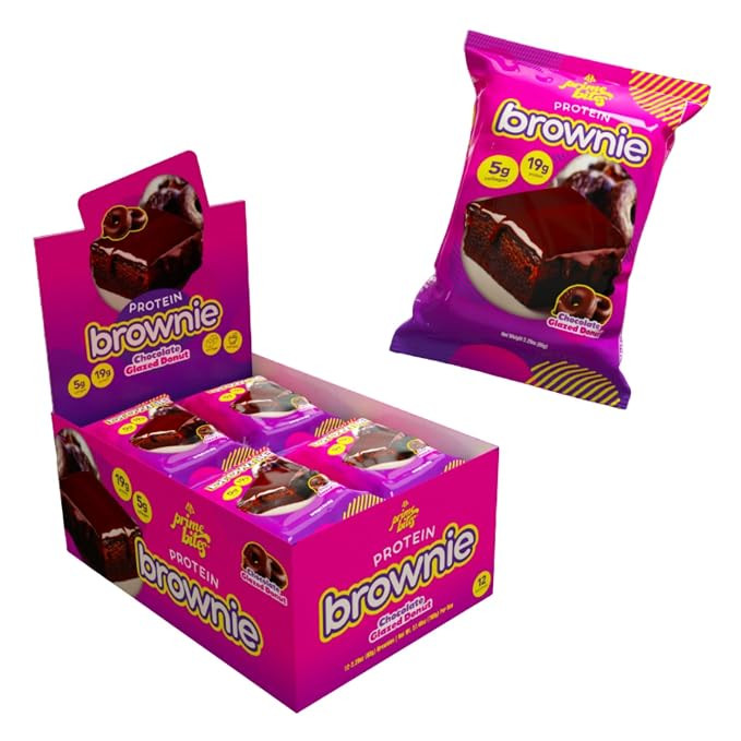 Prime Bites Protein Brownie from Alpha Prime Supplements | High Protein, Collagen Fortified Low S... | Amazon (US)