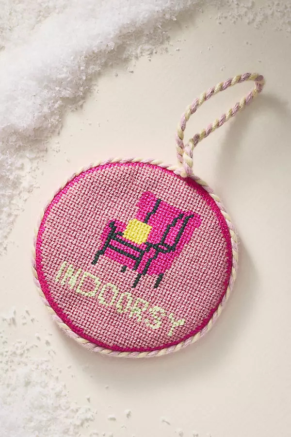 Needlepoint Ornament | Anthropologie (US)