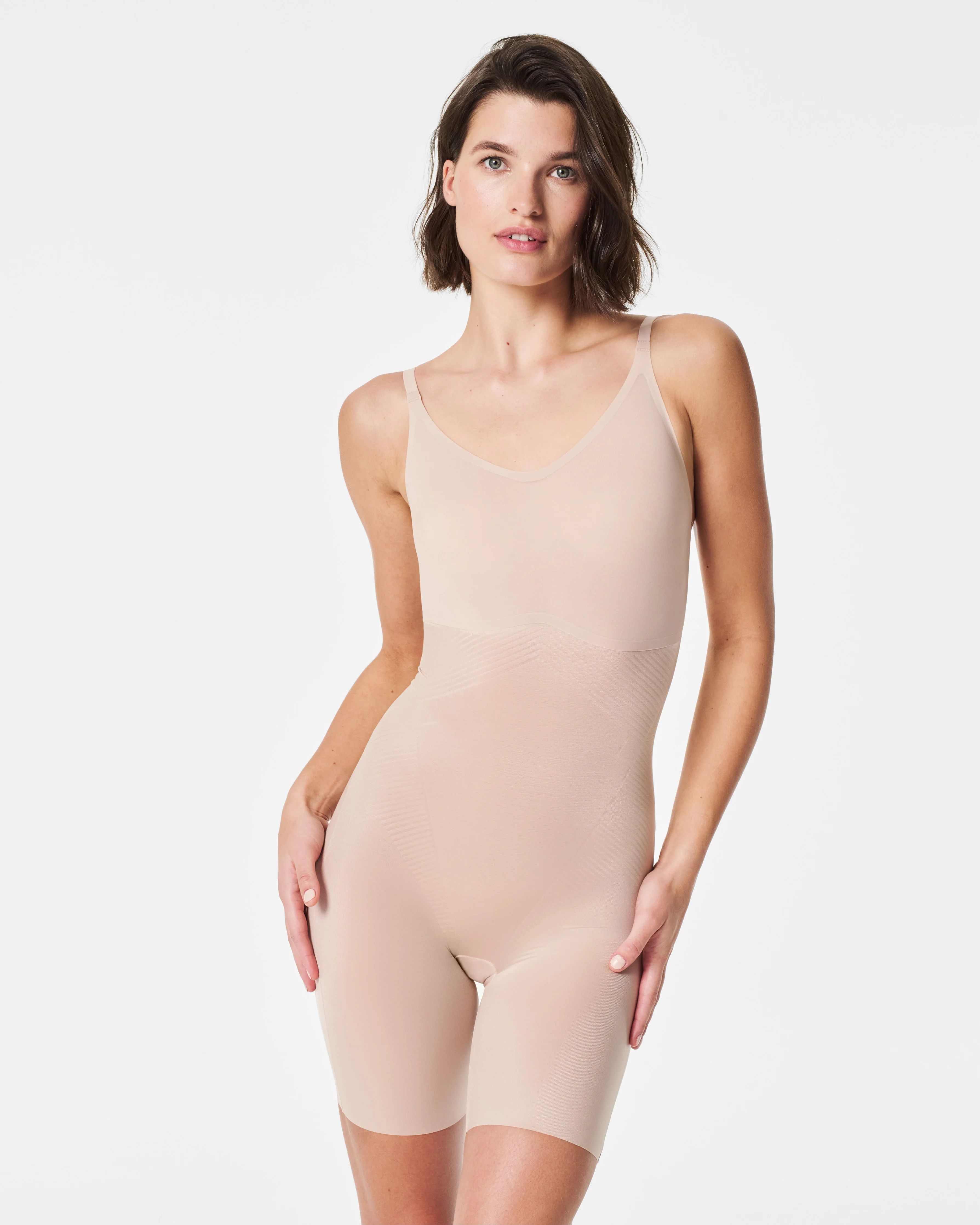 Invisible Shaping Mid-Thigh Bodysuit | Spanx