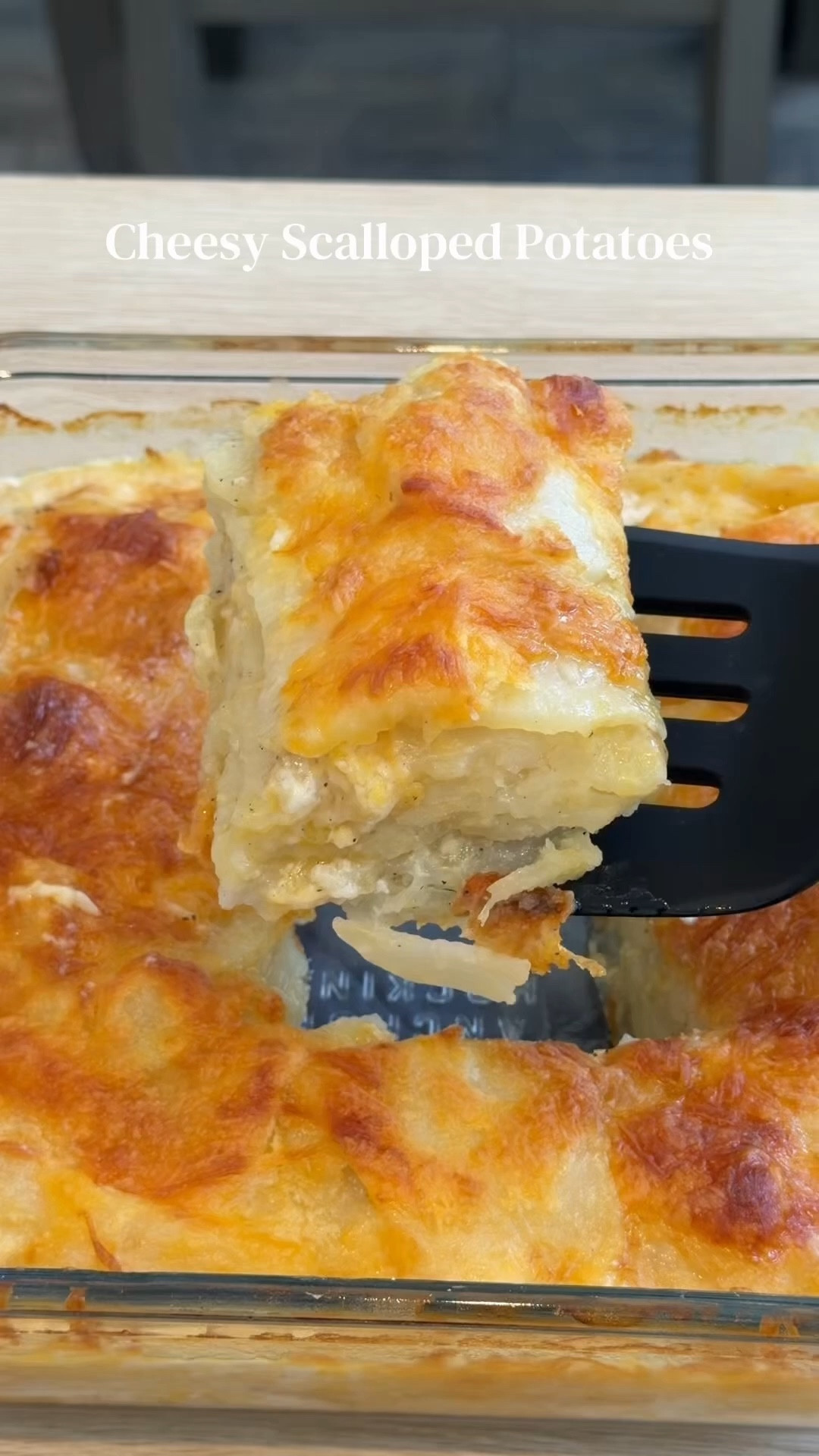 Creamy cheesy scalloped potatoes made quick 🧀🥔✨

Ingredients:

* 3 potatoes
* 1 cup shredded cheese
* 1 cup milk
* 2 tbsp butter
* Salt & pepper

Instructions:

1. Slice potatoes thin with slicer.
2. Layer potatoes in a baking dish.
3. Add cheese, butter, and seasoning between layers.
4. Pour milk over top.
5. Bake at 375°F for 40–45 mins.

#EasyRecipes #ComfortFood #QuickDinner #KitchenGadgets

#LTKHome #LTKfoodie #LTKmomlife