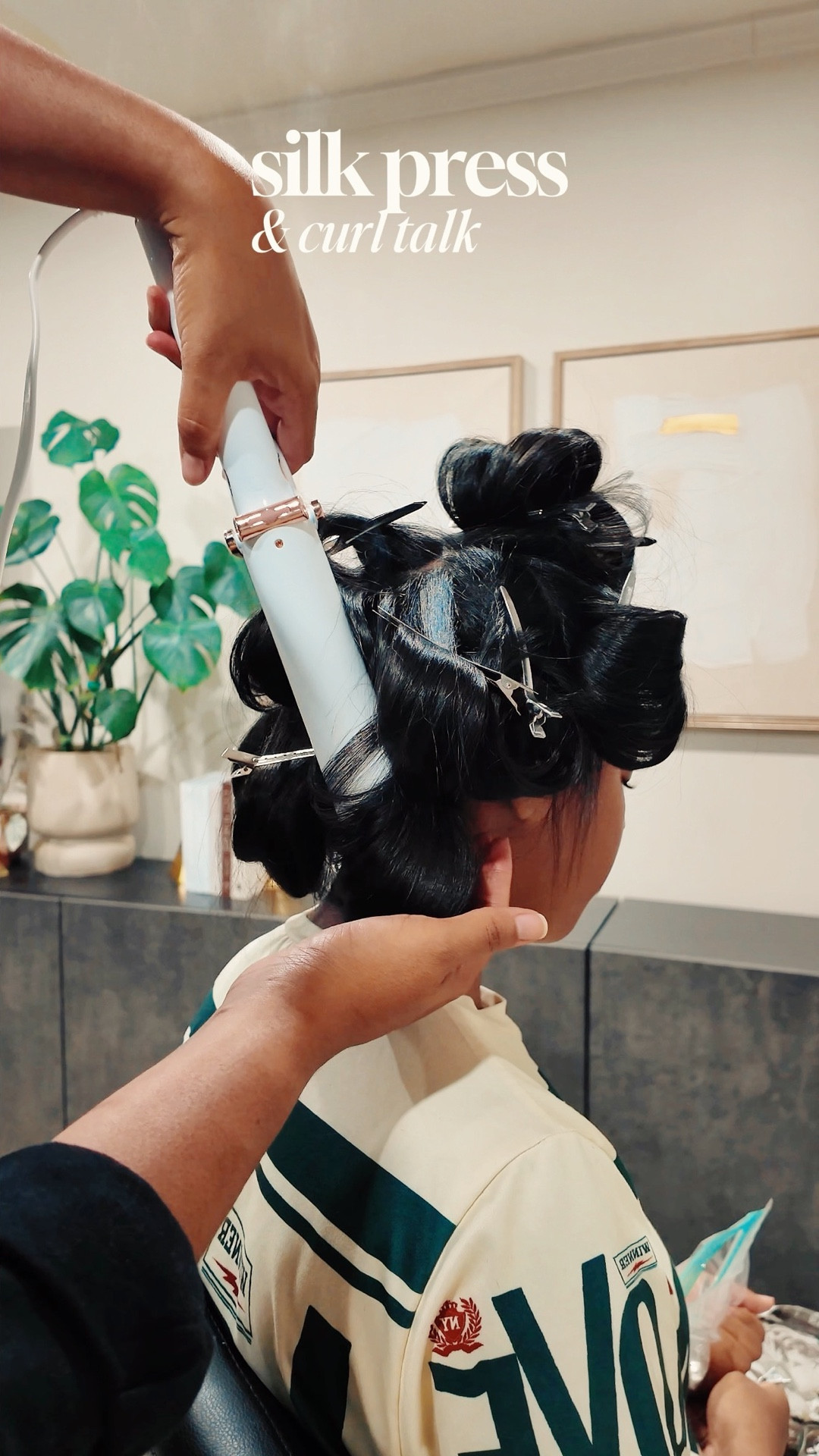 Silk Press Routine:
✨Shampoo + Deep Condition: Amika Hydro Rush 
✨Blowout Heat Protection: Redken Blowout Spray + Color Wow Dream Coat
✨Press: Olaplex Bonding Oil 
all tools + products linked 🔗



#LTKmomlife #LTKBeauty