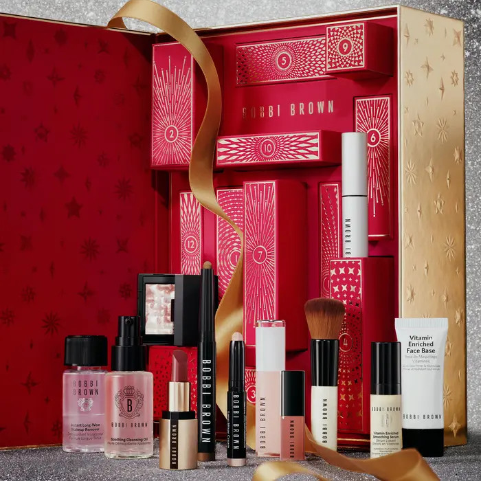 Dazzle & Glow 12-Day Makeup + Skincare Advent Calendar Gift Set $299 Value | Nordstrom