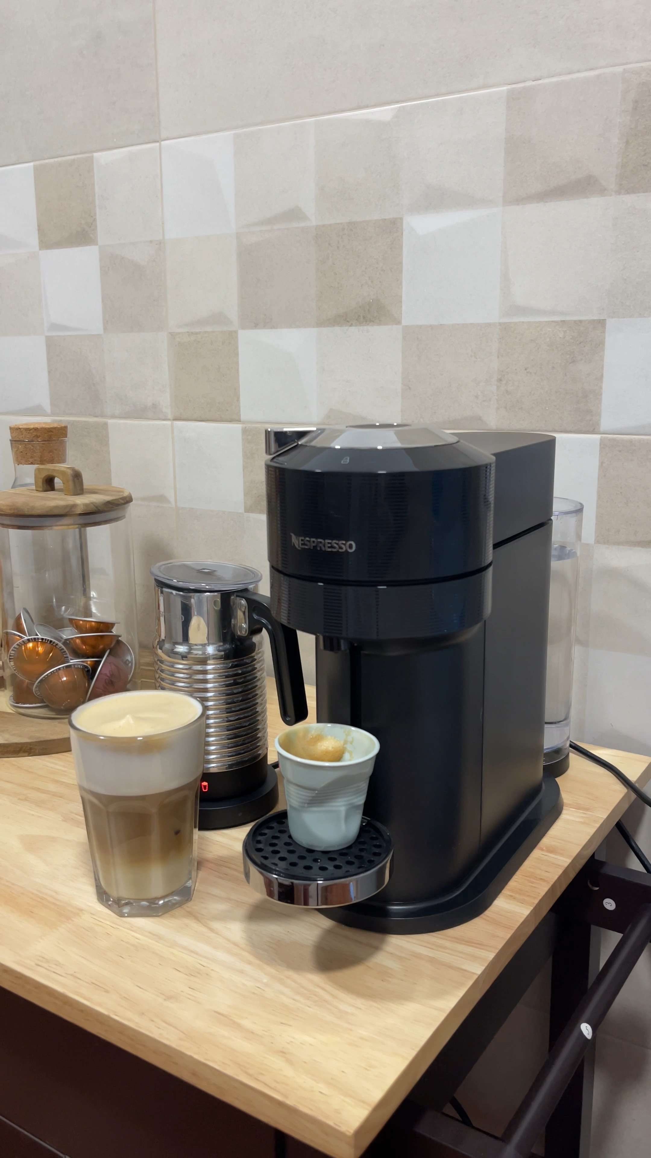 coffee station set up with a cutie new mug!!! 🩵🥹

#LTKVideo #LTKGiftGuide #LTKhome