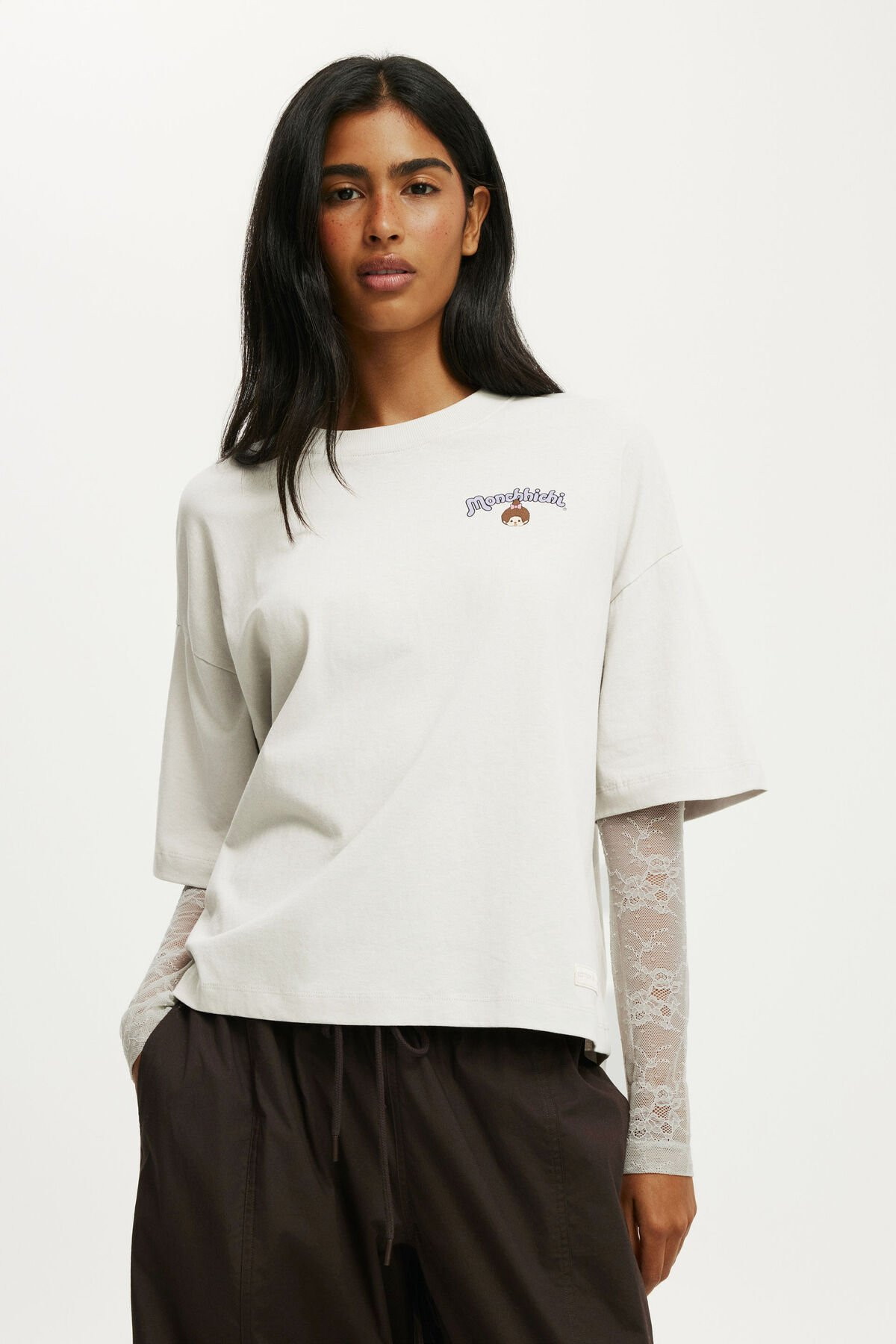 Monchhichi Oversized Graphic Tee | Cotton On (UK)