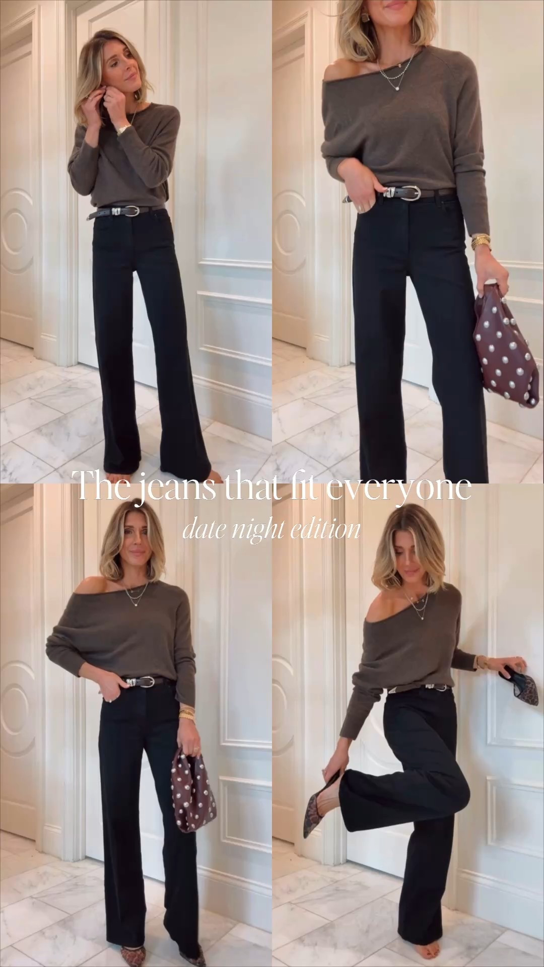 A fall and winter closet staple. These jeans are so comfortable!