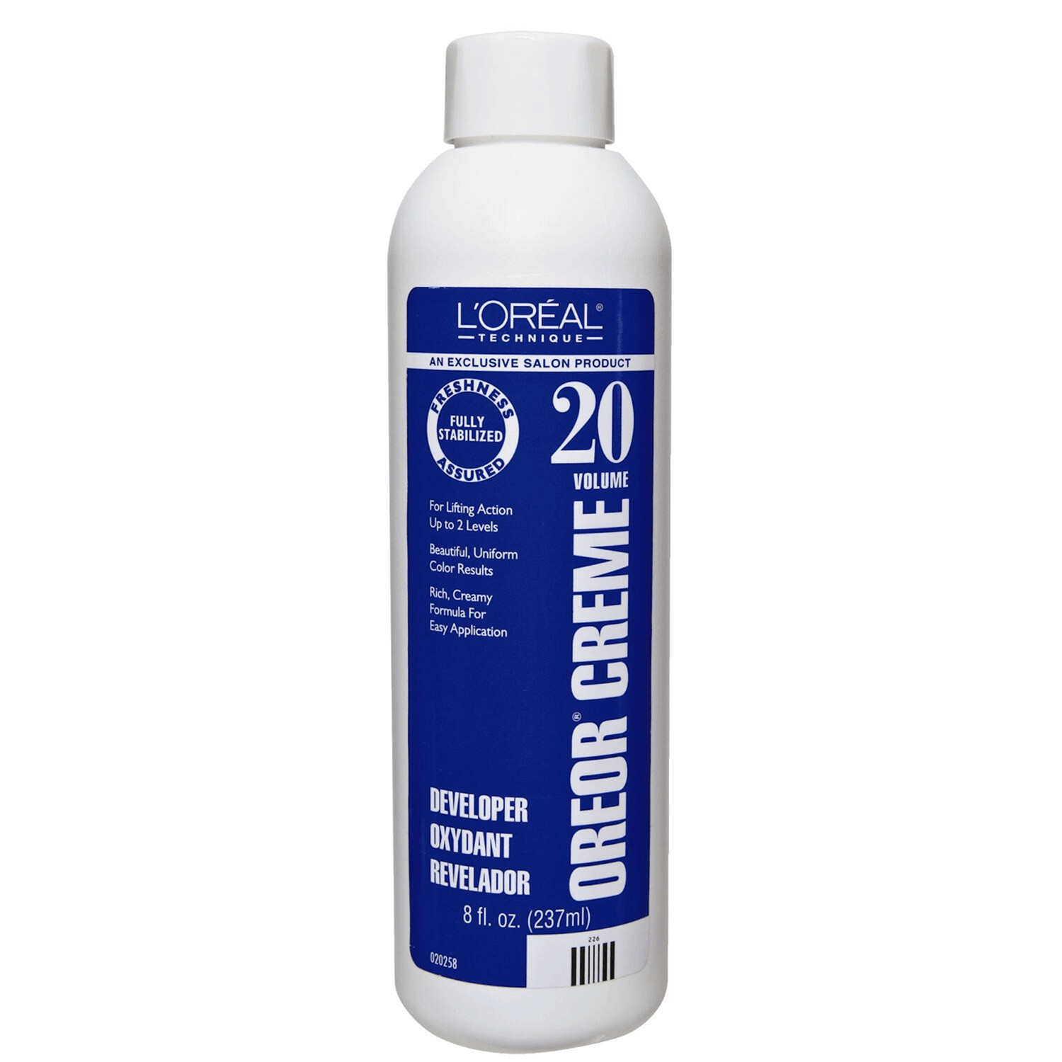 L'Oreal Oreor 20 Volume Creme Developer 8 Oz 8 oz | Sally Beauty