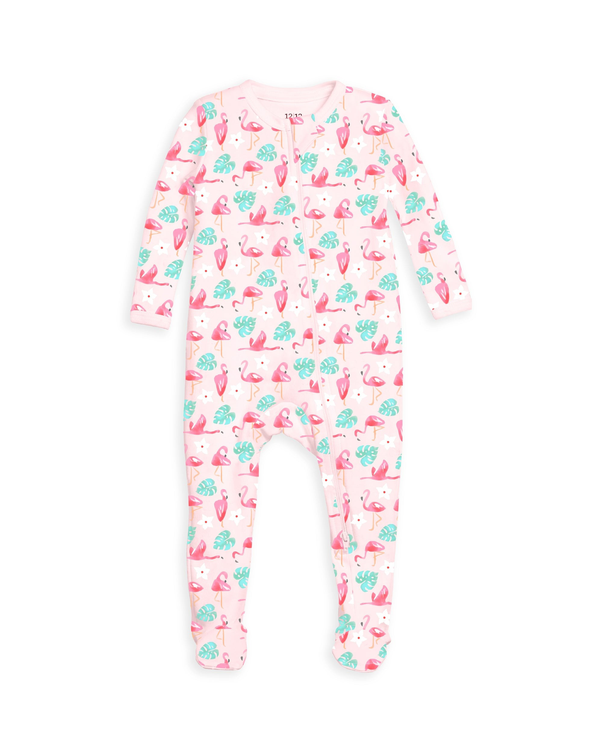 The Organic Zipper Footie | 1212