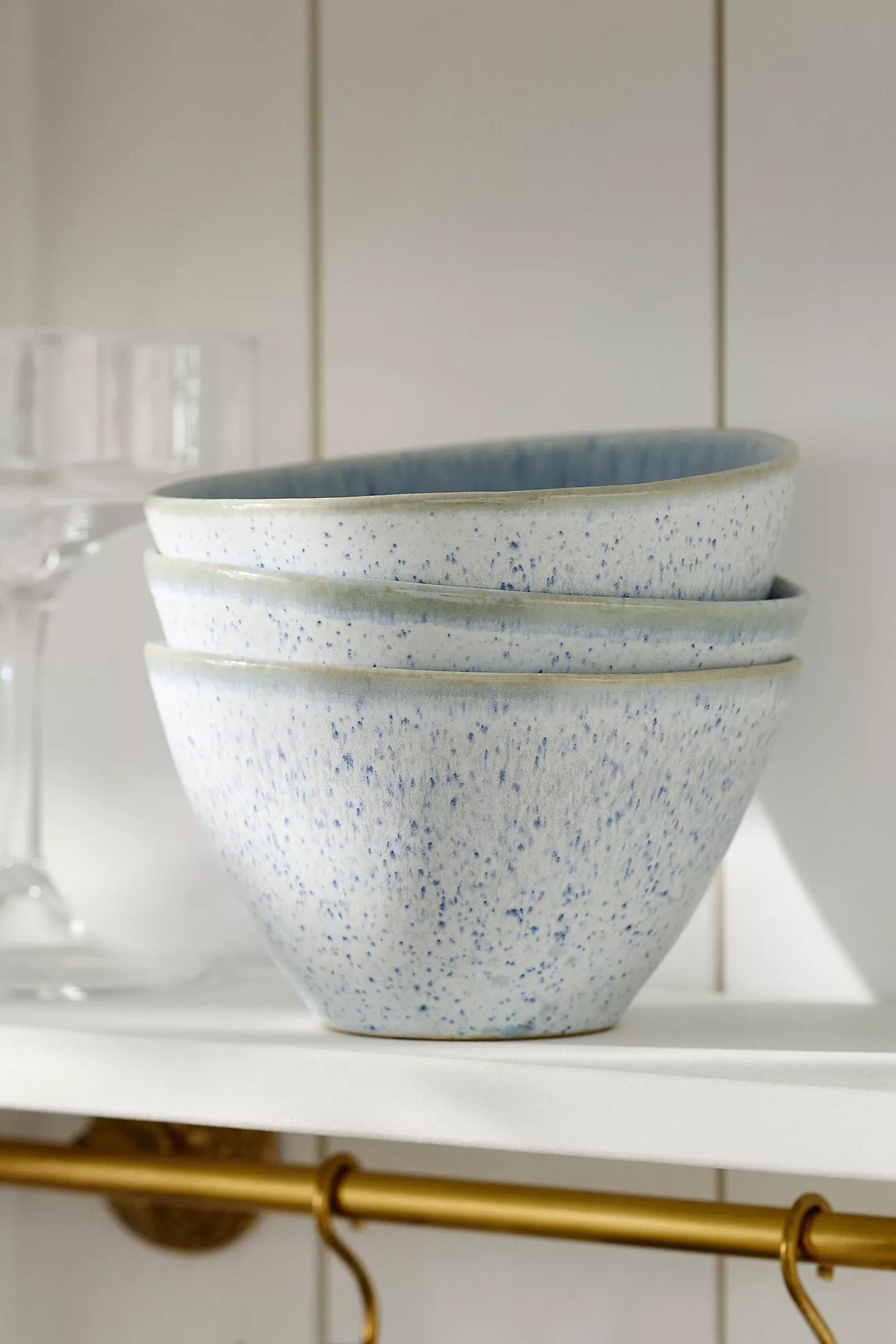 Jasper Portuguese Reactive Stoneware Cereal Bowls, Set of 4 | Anthropologie (US)