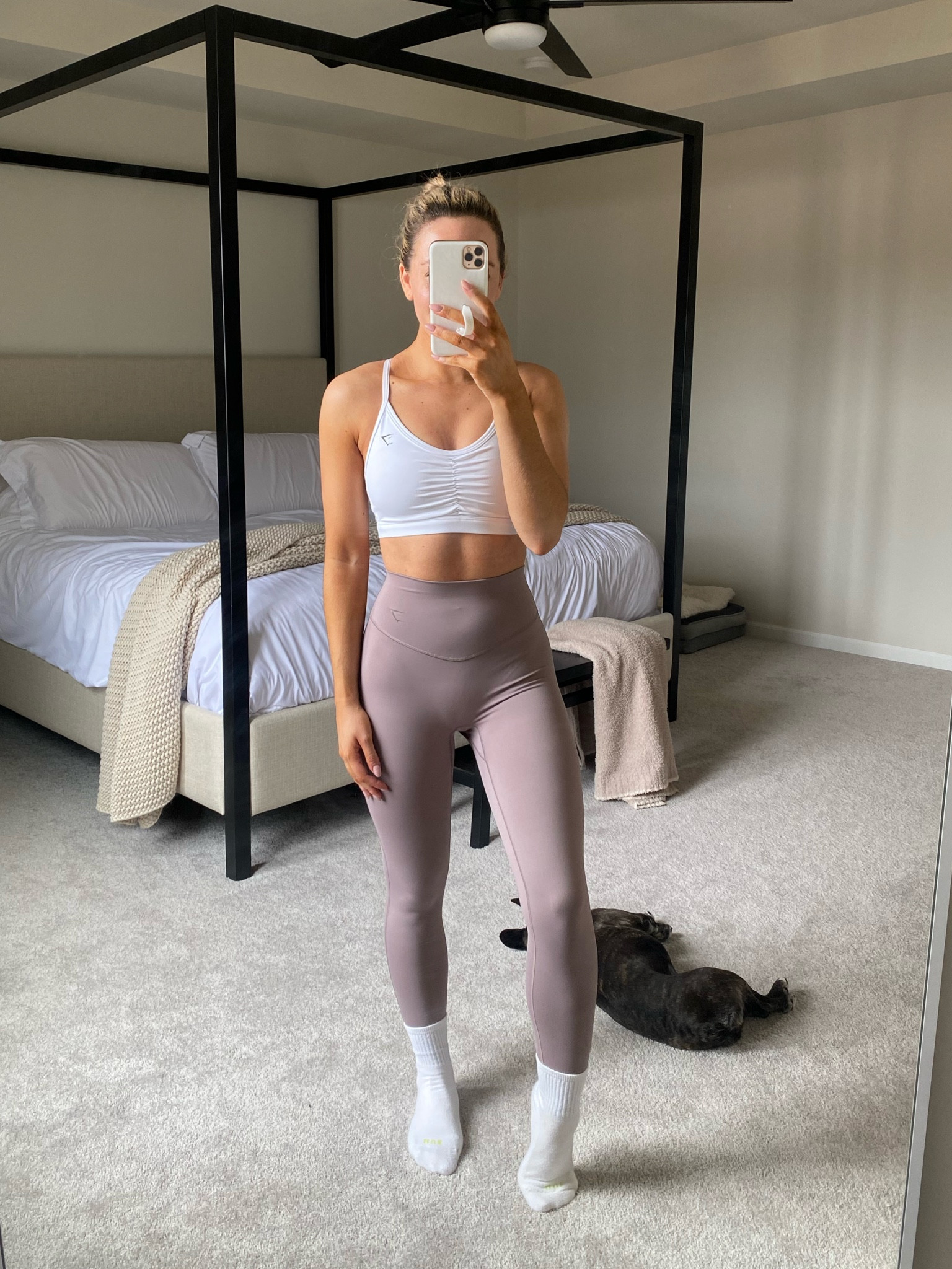 Gymshark fit! XS in the bottoms. Small in the top. 


Amazon. Gym shark  

#LTKsalealert #LTKfindsunder100 #LTKfitness