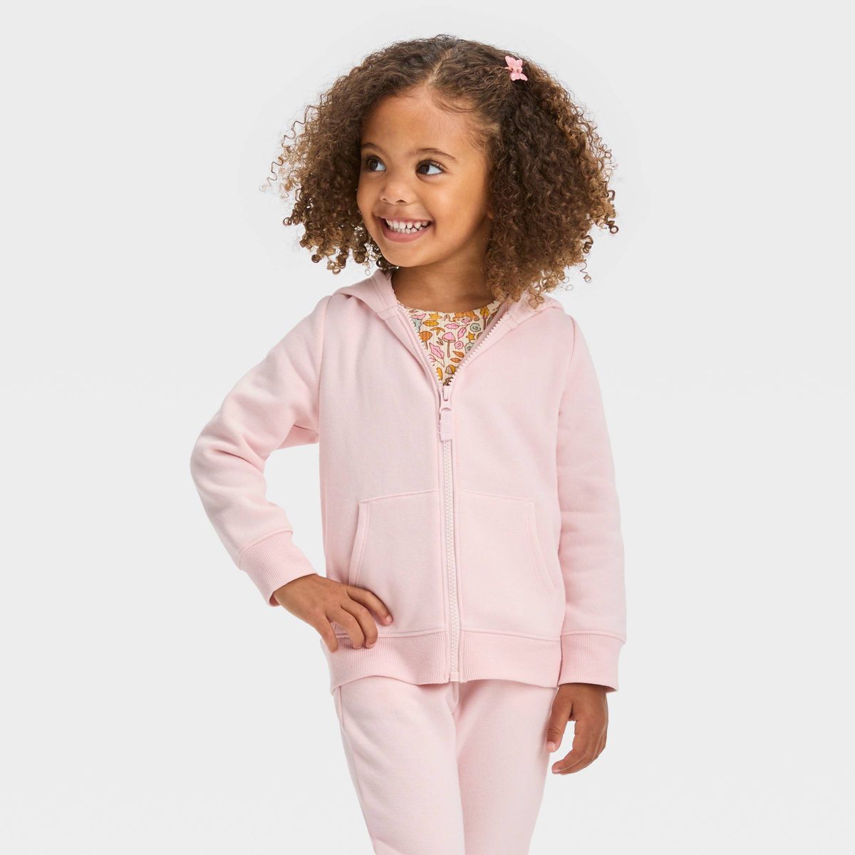 Toddler Fleece Zip-Up Sweatshirt - Cat & Jack™ | Target