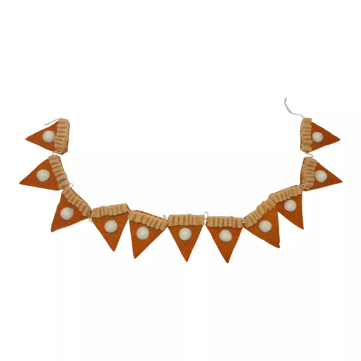 Celebrate Together™ Fall Pumpkin Pie Felt Garland | Kohl's
