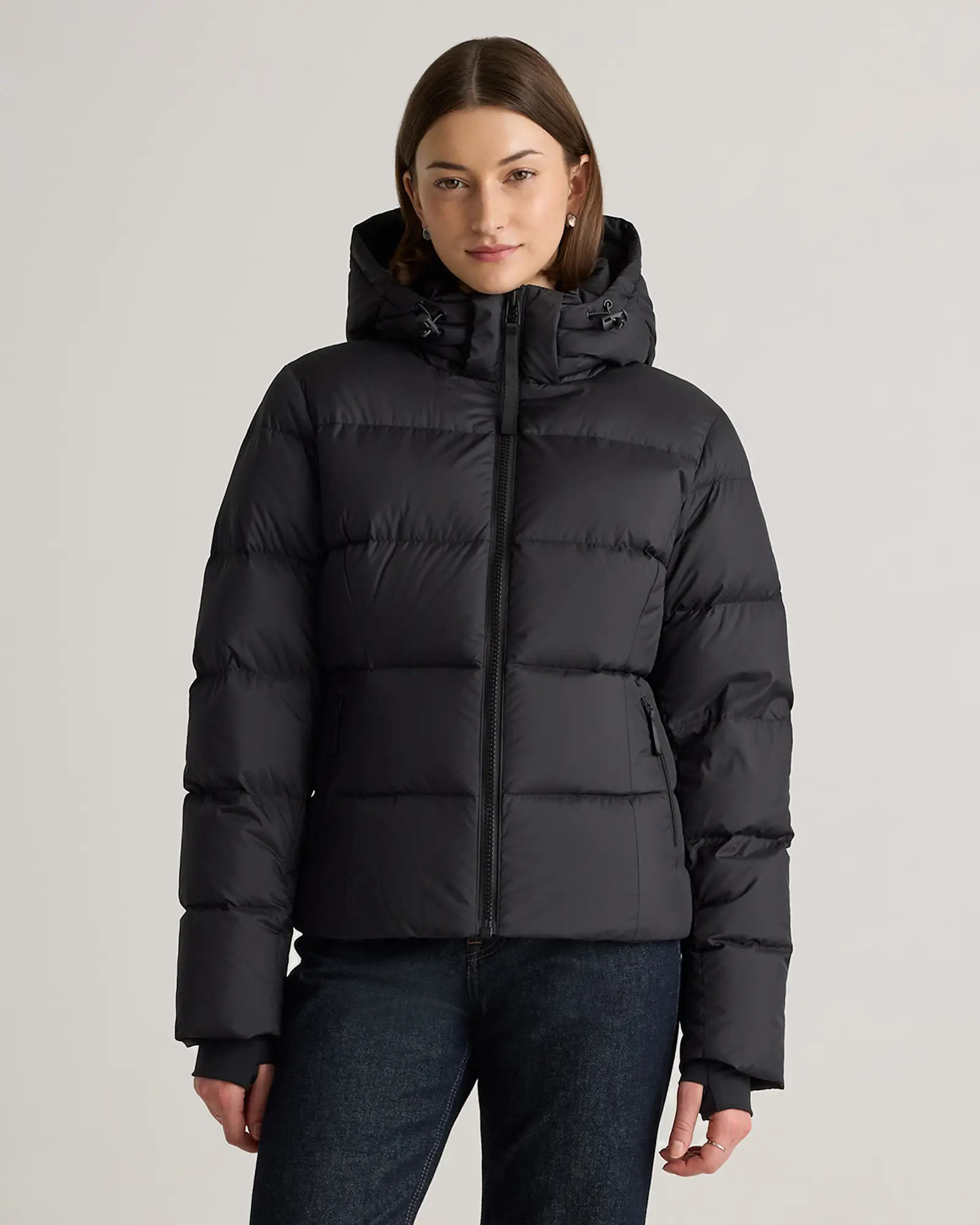 Responsible Down Cinch Waist Puffer Jacket | Quince