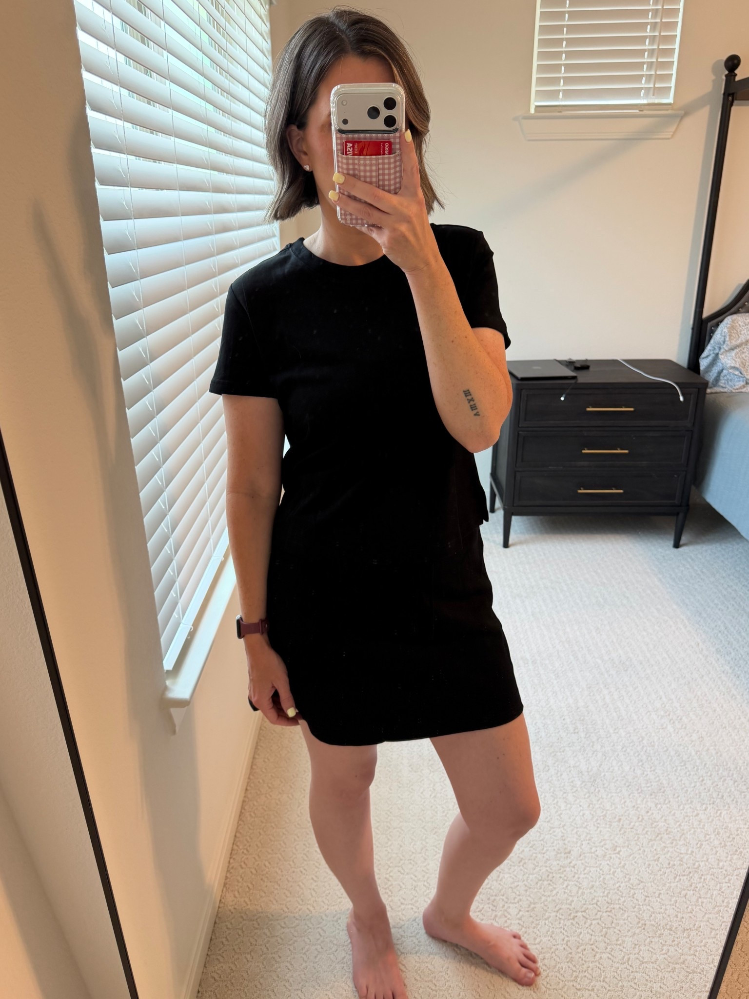 Cute and comfy 2 piece set! Even though you can tell, I have the shift front tucked. This is would be so cute with sneakers or sandals. Perfect for everyday or travel!

Spring outfits, summer outfits, women’s sets, skirt set, ootd

#LTKootd #LTKgrwm #LTKSaleAlert