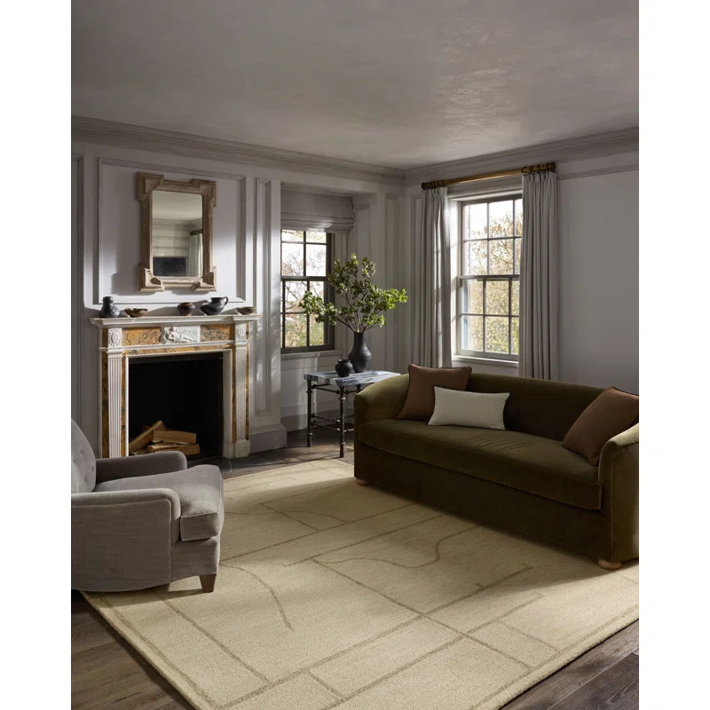 Jeremiah Brent x Loloi Barrow Ivory / Taupe Area Rug | Wayfair North America