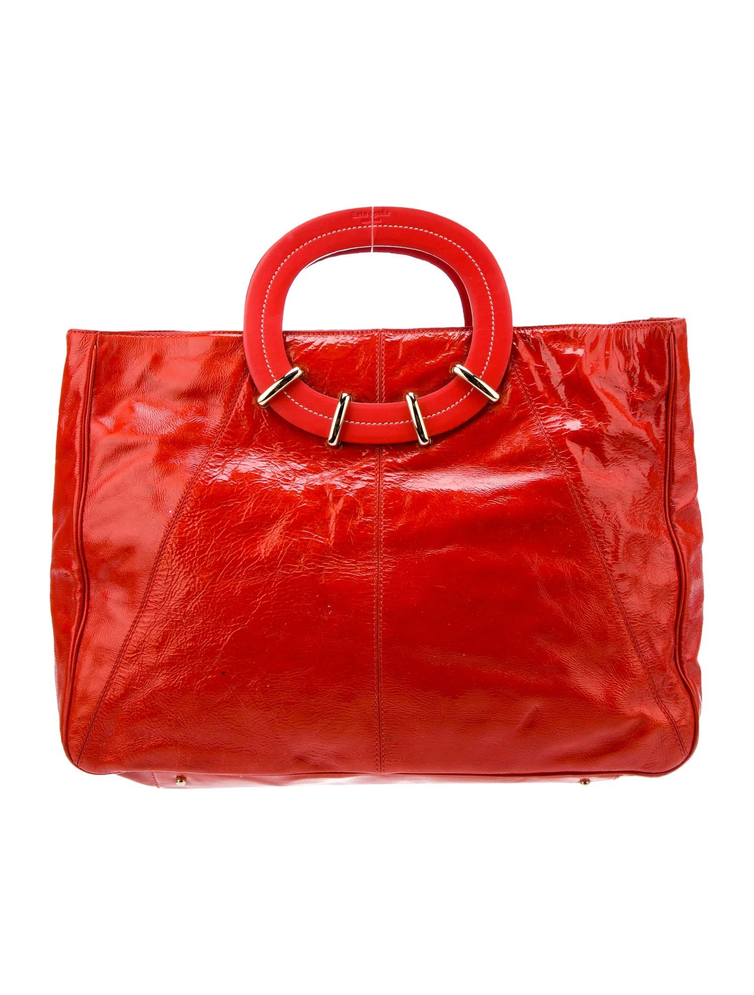 Patent Leather Handle Bag | The RealReal