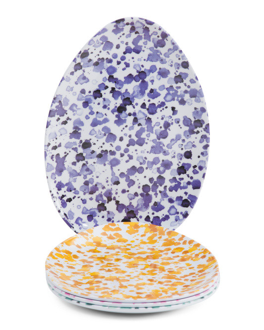 4pk Chantal Speckle Egg Spring Salad Plates | Kitchen & Dining Room | Marshalls | Marshalls