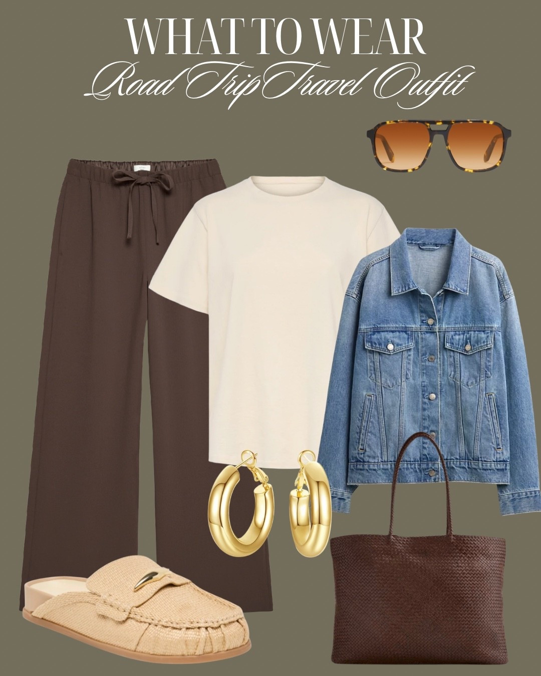 Road Trip Travel Outfit