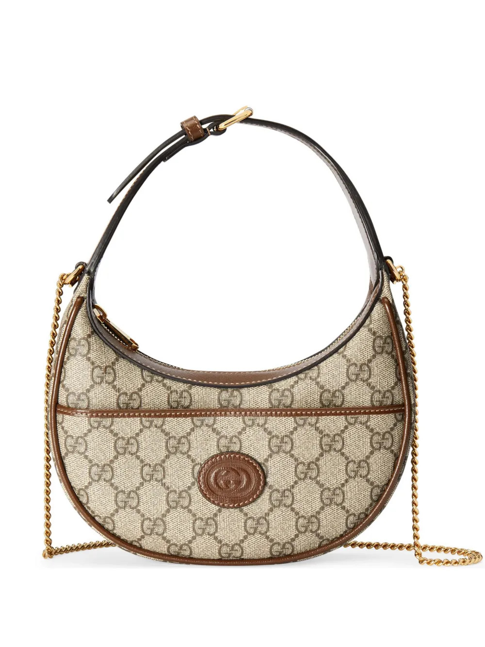 Gucci GG half-moon Mini Bag - Farfetch | Farfetch Global