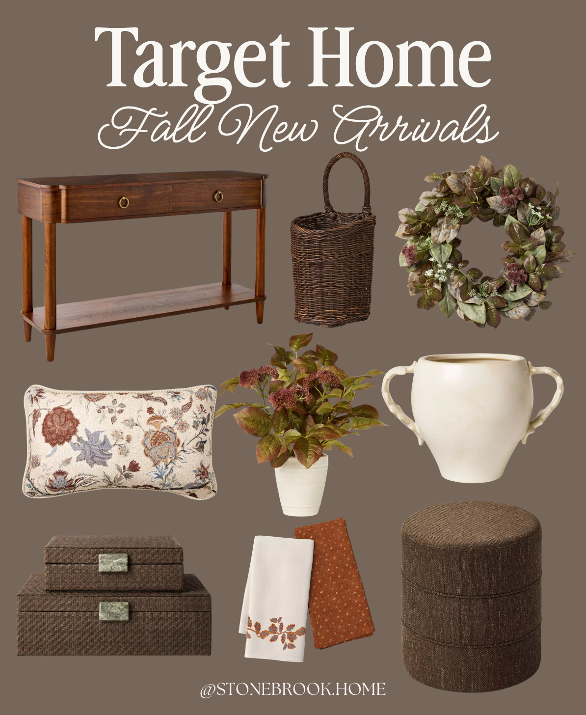 Target fall home, Target fall decor, Target fall home decor, Target fall finds, Target home decor, Target home finds, fall home decor, fall decor, fall decorating ideas, fall home finds, fall entryway decor, fall living room decor, fall console table decor, fall wreath, fall stems, faux fall stems, fall floral arrangement, fall throw pillows, floral throw pillow, fall table linens, fall napkins, decorative vase, ceramic vase, woven basket, rattan basket, decorative boxes, storage boxes, accent stool, upholstered ottoman, console table, wood console table, entryway console table, neutral fall decor, traditional fall decor, classic fall decor, cozy fall decor, affordable fall decor, designer look for less 

 #LTKSeasonal #LTKOver40 #LTKHome