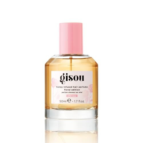 Gisou Honey Infused Hair Perfume, A Delicate Hair Fragrance with Sweet Notes of Honey, Nourishing and Hydrating Hair Shine Spray (1.7 fl oz) (Wild Rose) | Amazon (US)
