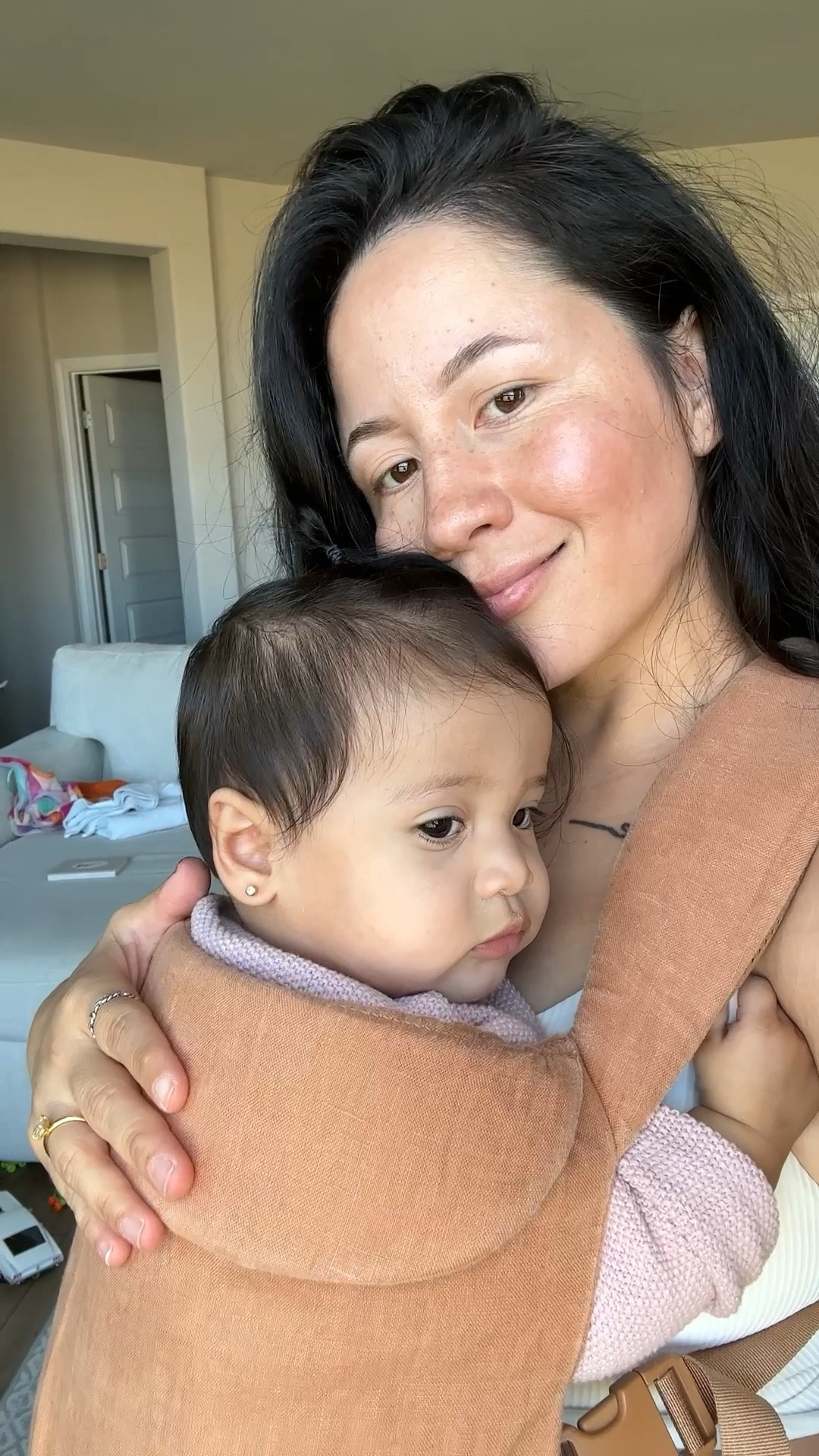 If you’re planning on getting a baby carrier as a first time mommy invest in a cute one it’ll be worth it. Comfy and cute. 

#LTKBaby #LTKFamily #LTKKids