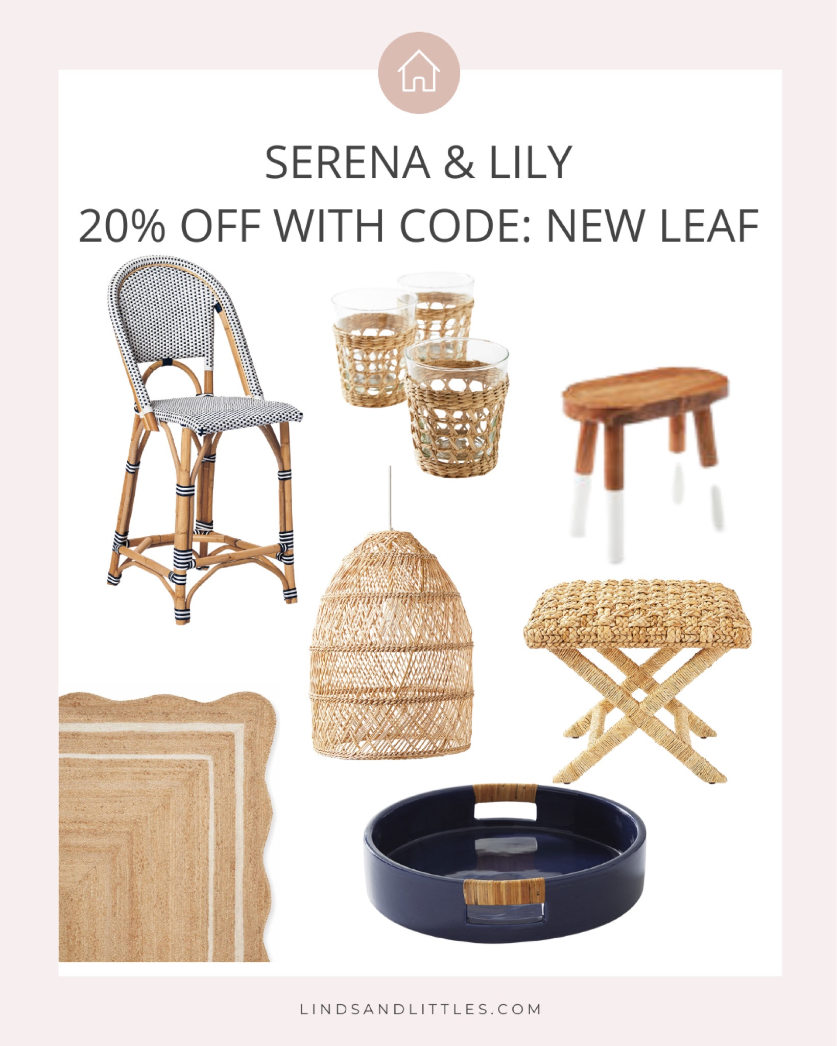 Serena & Lily sale! 20% off is a great time to stock up 

#LTKsalealert #LTKSale #LTKhome