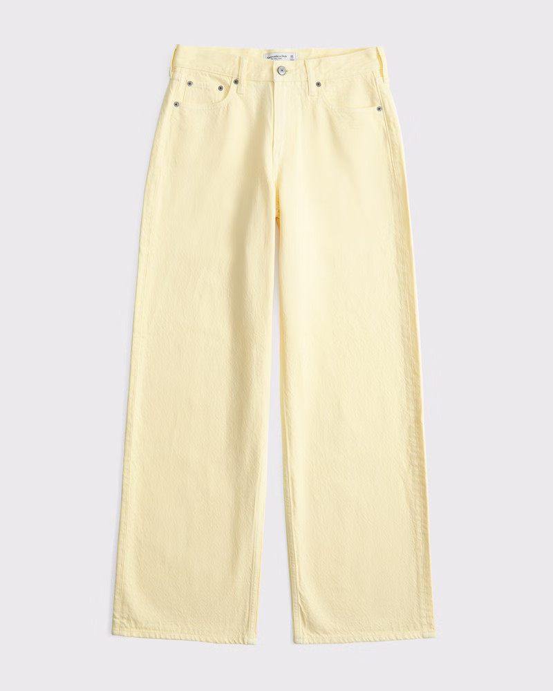 Women's Low Rise Ultra Loose Jean | Women's Bottoms | Abercrombie.com | Abercrombie & Fitch (US)