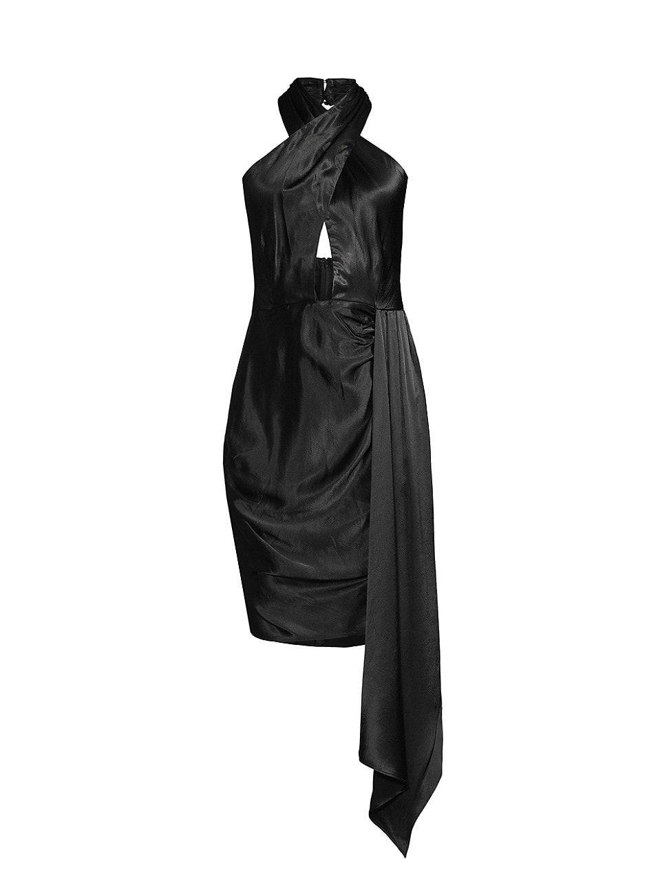 Women's Croatia Cut-Out Halter Dress - Black - Size XS | Saks Fifth Avenue