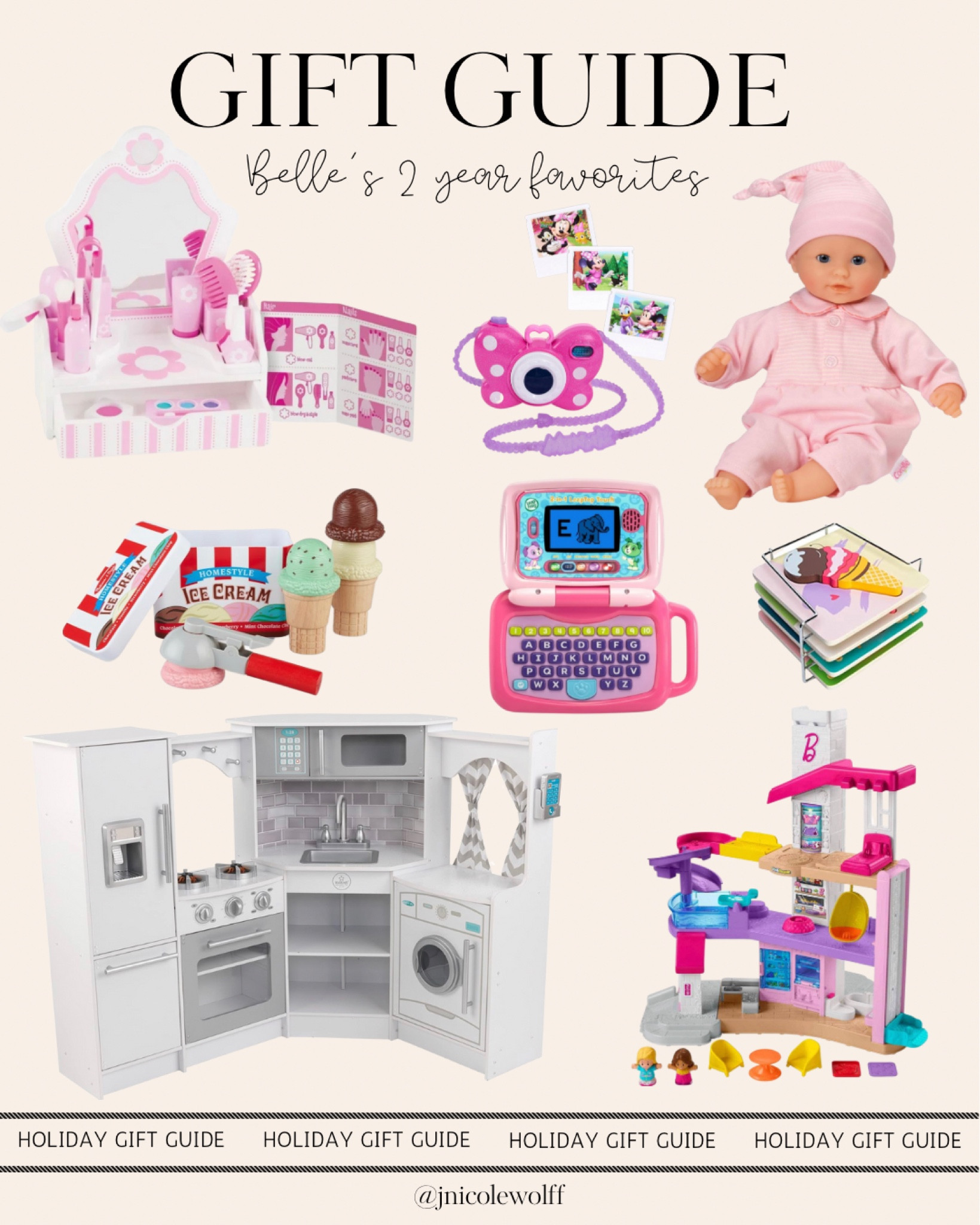 Toddler Girl Gift Guide! Great gifts my 2 year old LOVES and uses daily!

#LTKfamily #LTKHoliday #LTKGiftGuide