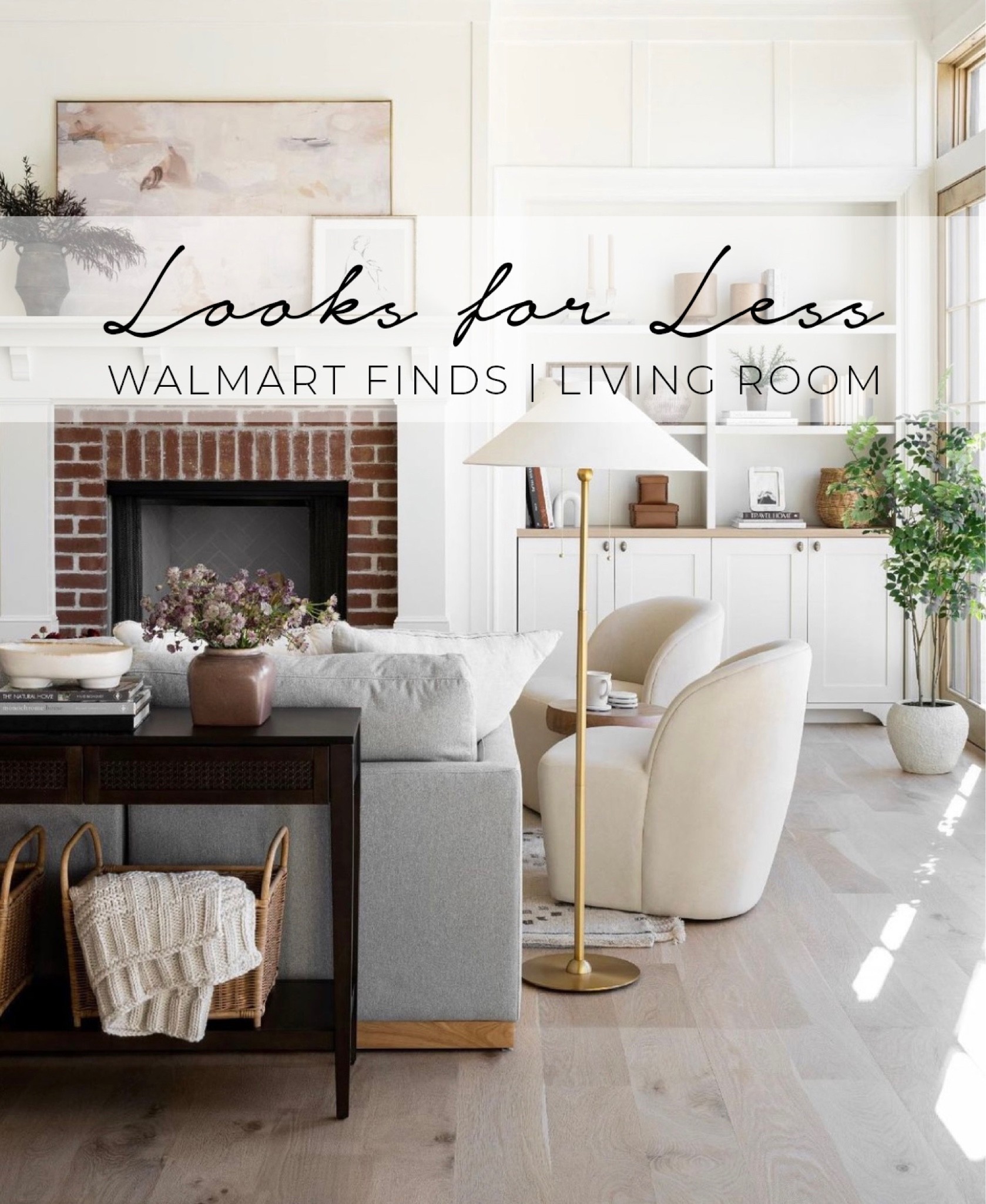 Get the look for less: Studio McGee style on a Walmart budget. Organic modern, transitional interior design  

#LTKhome