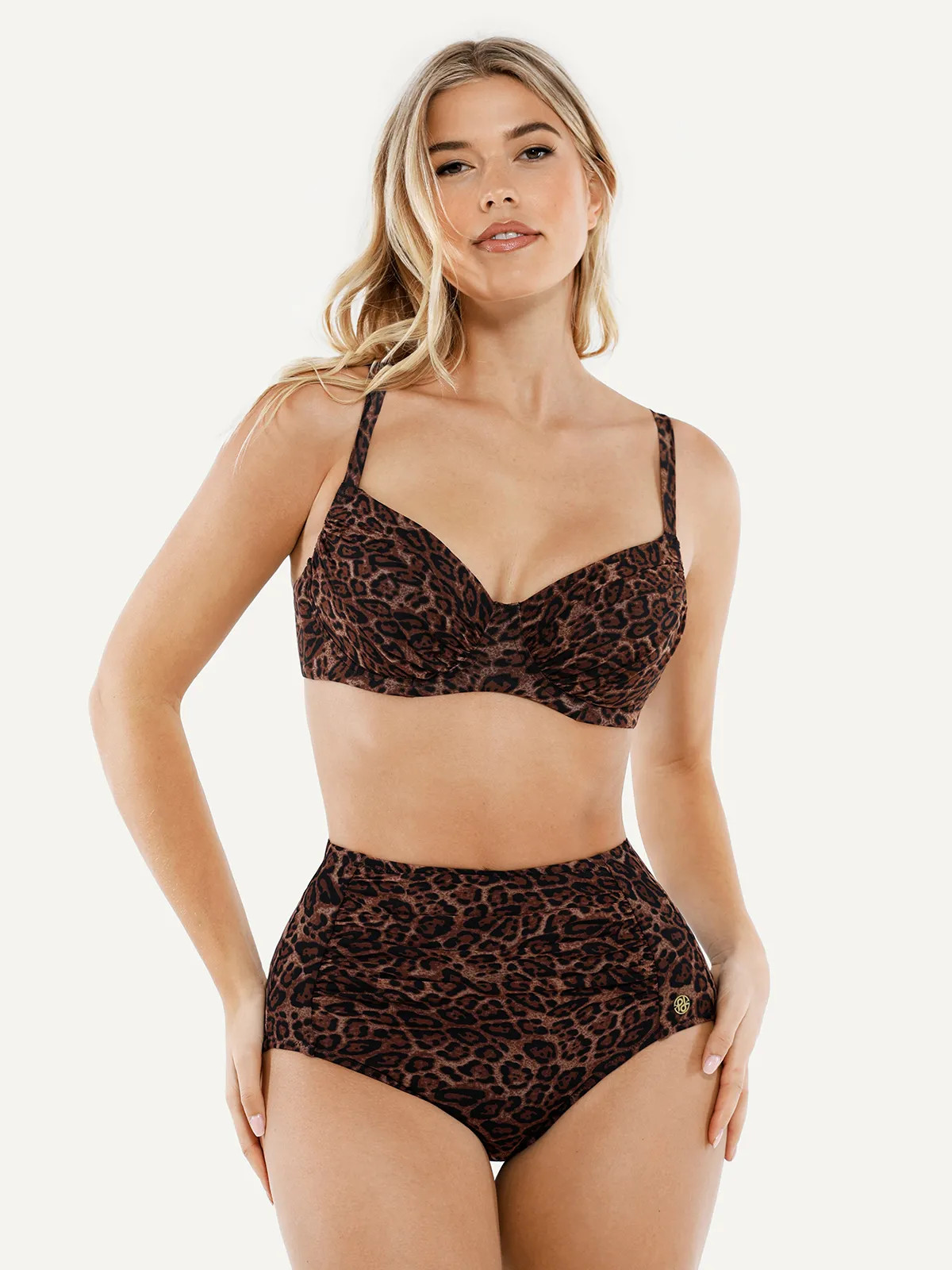 Shapewear Ruched Tummy Control Bikini Set | Popilush