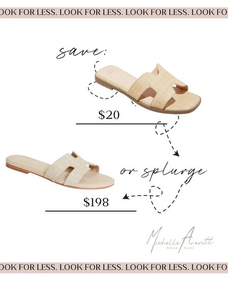 Save versus splurge spring sandal, edition! Which pair is your favorite?

Spring sandal, Rafia trend, summer vacation outfit ideas

#LTKtravel #LTKshoecrush #LTKswim