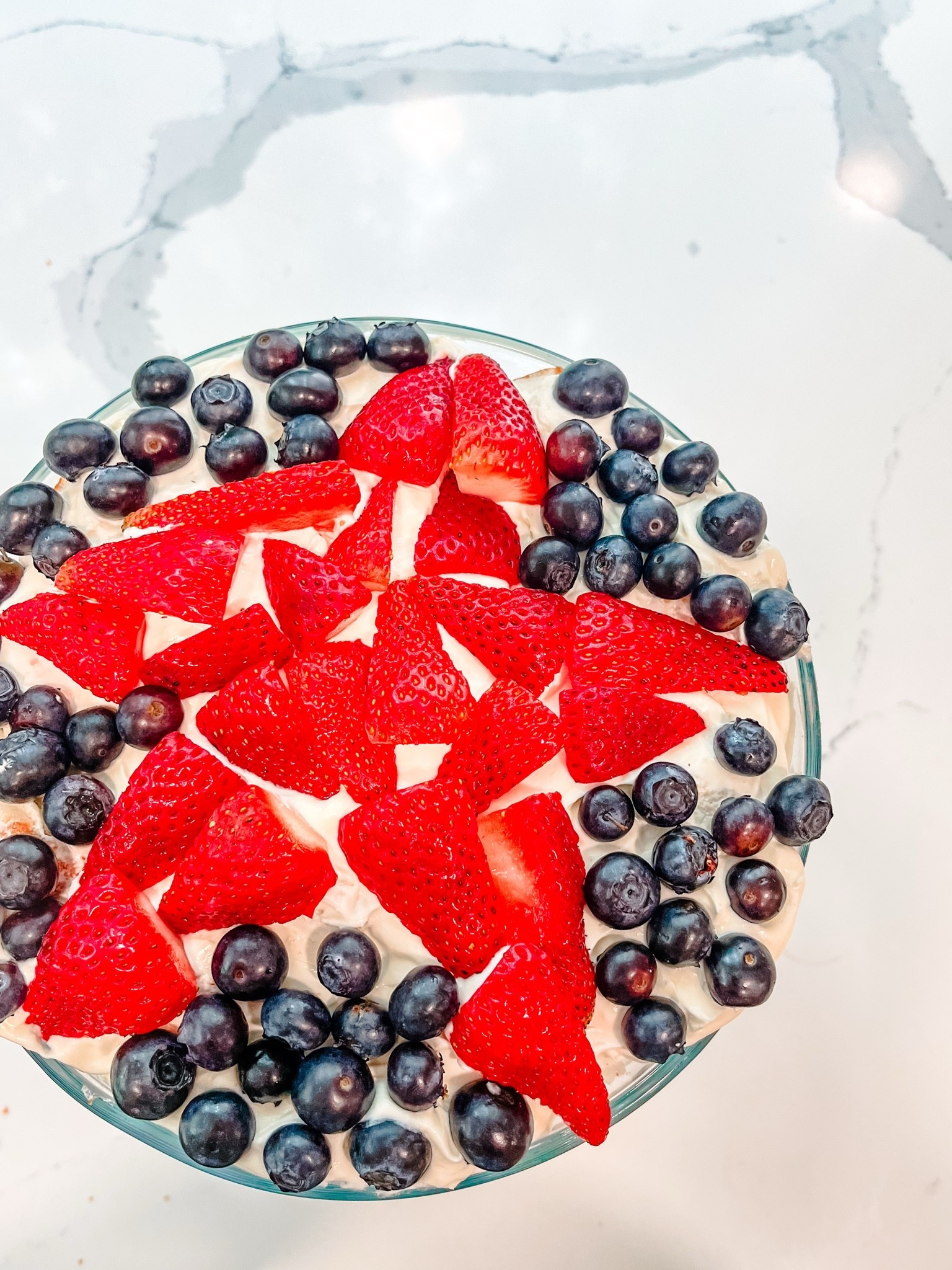 Angel Food Cake Berry Cheesecake Trifle!
Ingredients:

1 store-bought angel food cake
1 carton of strawberries, cleaned and sliced
1 carton of blueberries, rinsed
16 ounces cream cheese, room temperature 
1/3 cup sugar
1/2 cup marshmallow cream
1 tsp vanilla
1 tsp lemon juice
16 ounces Cool Whip

#LTKfoodie #LTKSeasonal #LTKmomlife