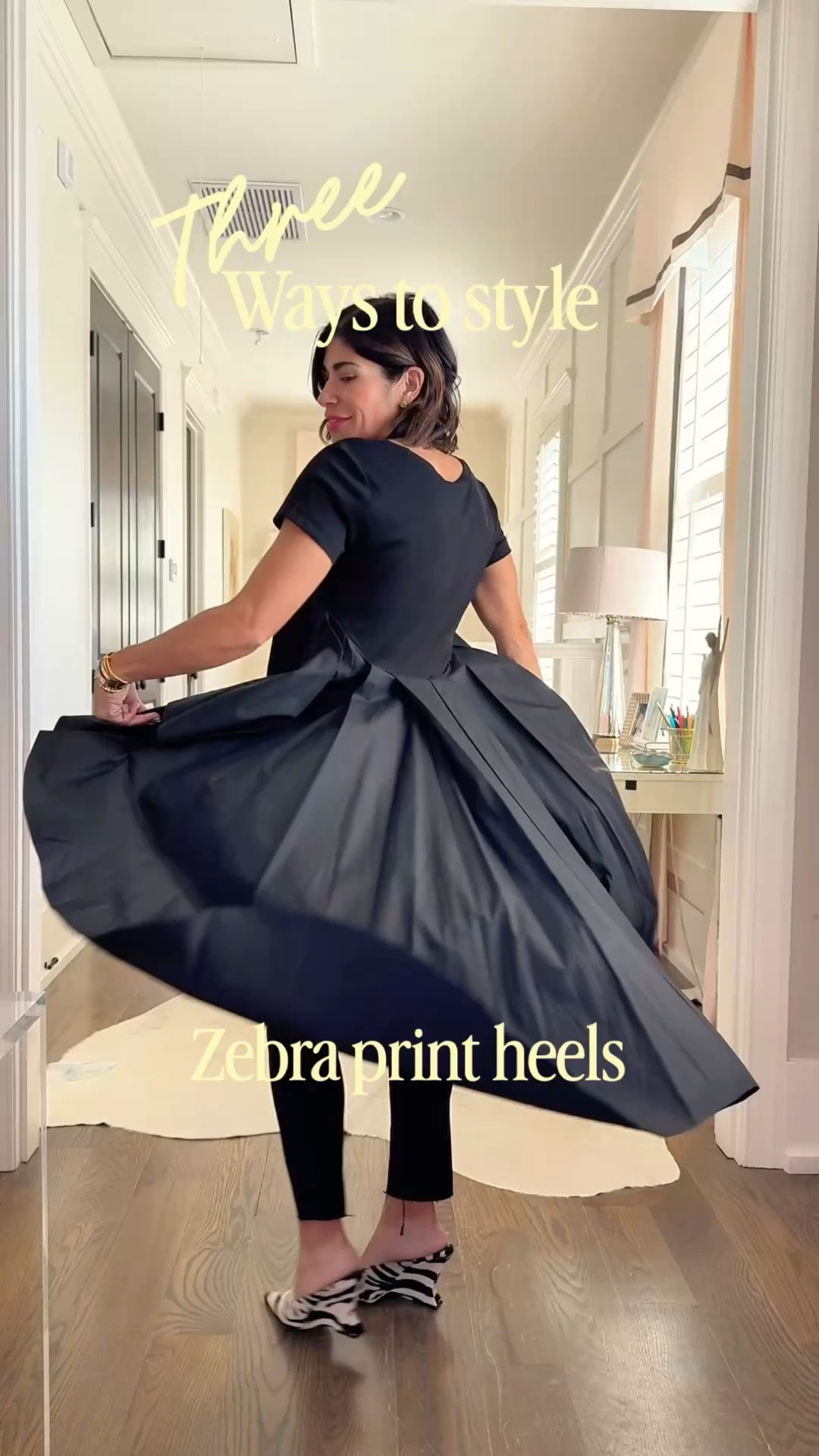 The chicest zebra heels styled 3 ways

#LTKOver40