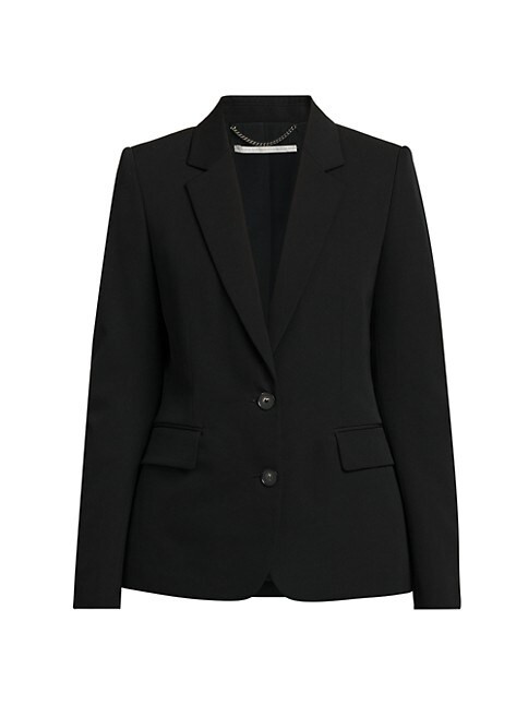 Tailored Stretch-Wool Jacket | Saks Fifth Avenue