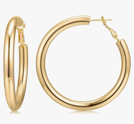 My favorite gold Amazon hoops!
Great quality! Don’t bother my ears-
I have 50mm

Earrings. Jewelry. Summer jewelry. Hoops hoop earrings. Amazon finds.

#LTKFindsUnder50 #LTKStyleTip #LTKBeauty