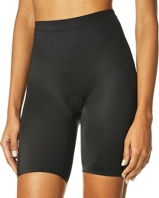 Maidenform womens Cover Your Bases Smoothing Short Dm0035 shapewear half slips, Black, Large US a... | Amazon (US)