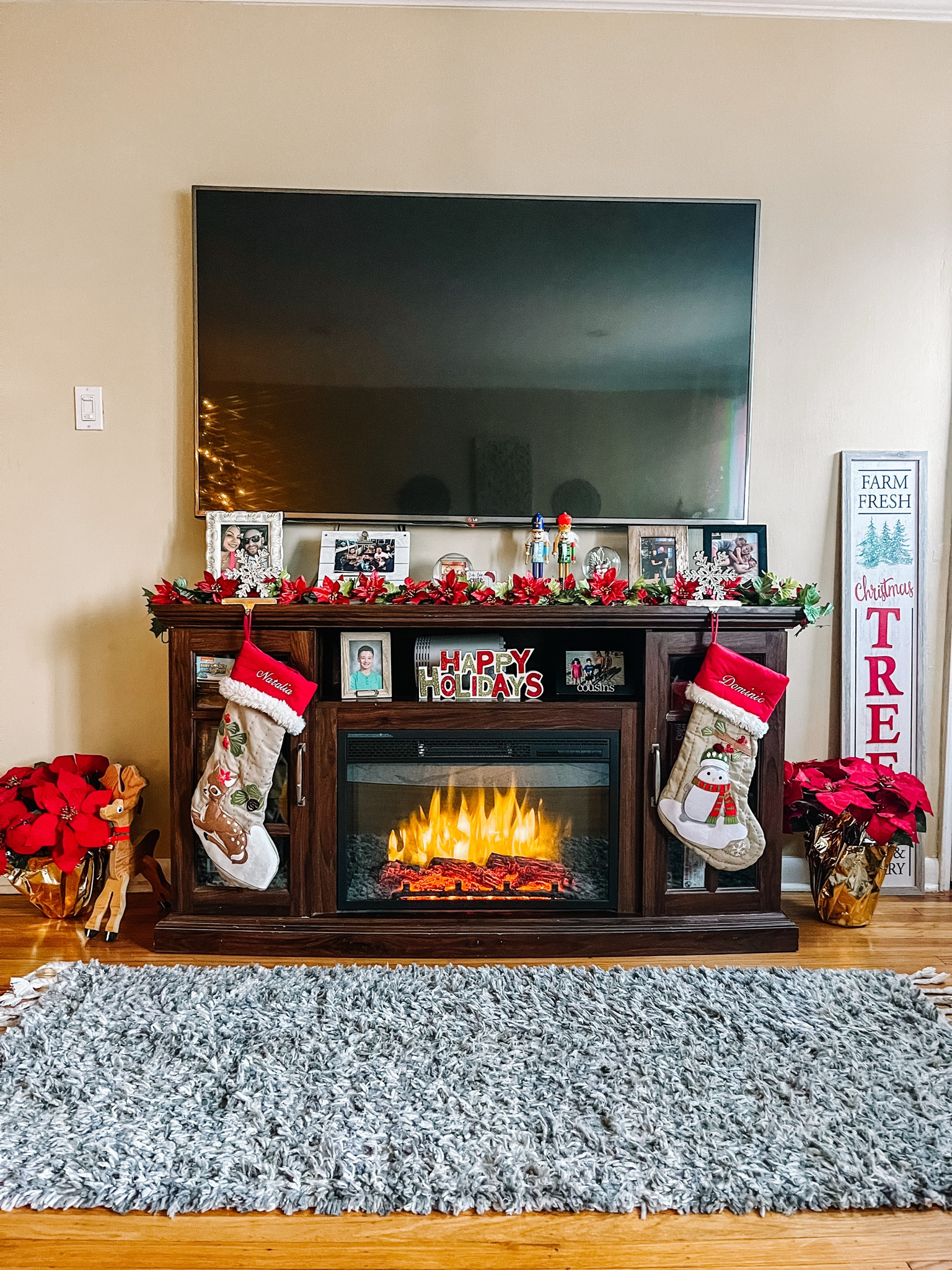 Christmas Decor to die for!! These Pottery Barn Stockings are so beautiful and will last forever!! Currently on sale!!
Fireplace $135 and arrives before Christmas!!

#LTKSaleAlert #LTKHoliday #LTKHome