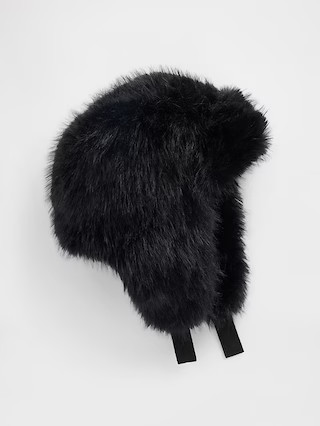 Kids Faux Fur Trapper Hat | Gap (US)