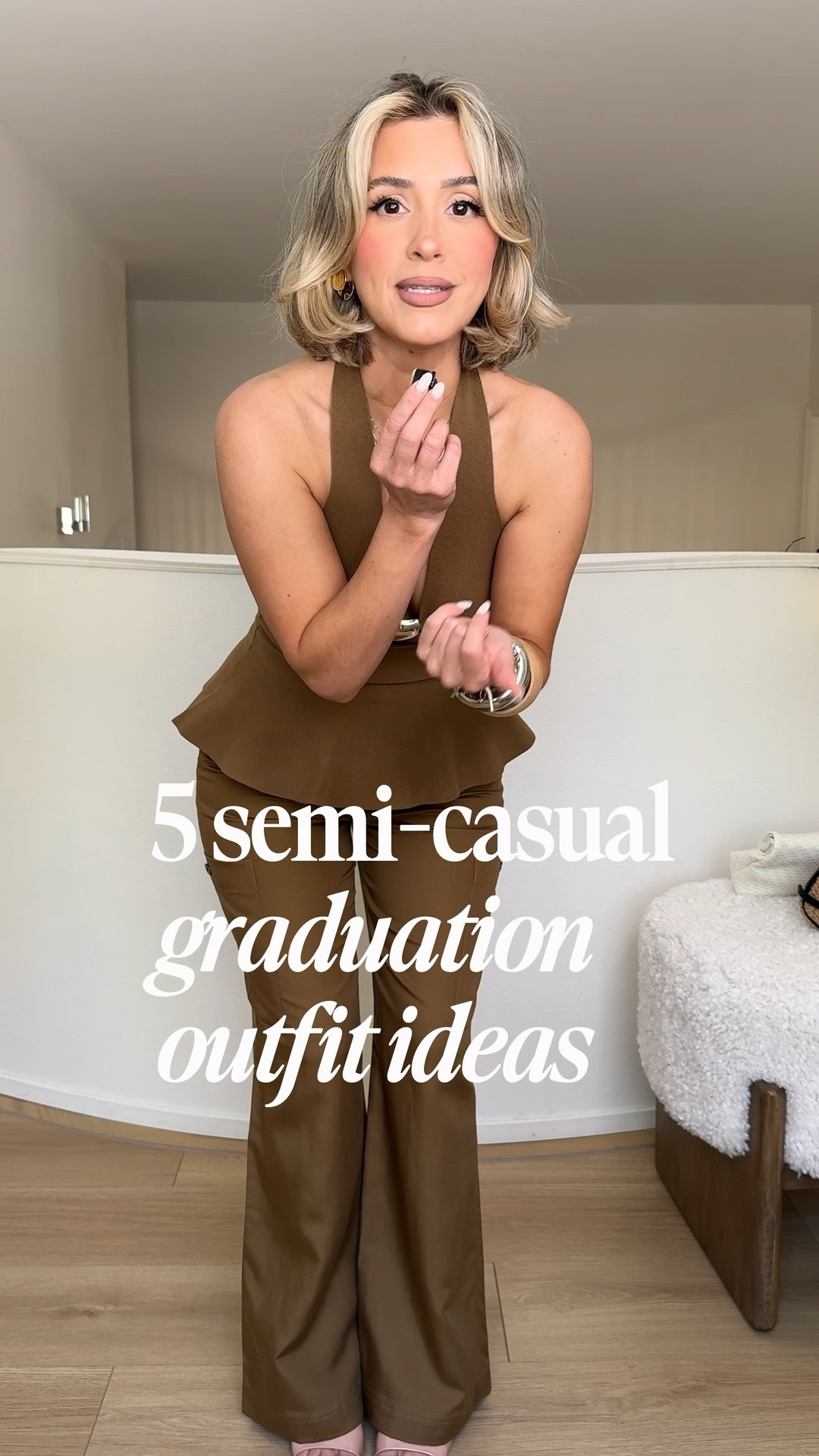 Graduation ceremony semi casual outfits ✨🙌🏼

Size 4 in bottoms
XS in tops

#LTKootd #LTKgrwm #LTKPetite