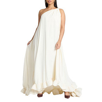 Women's Plus Size Dramatic Ruffle Gown | Macy's