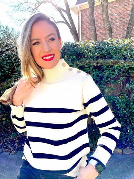 Stripes are great for any season. This classic style comes in 26 color options!! 

#everypiecefits

Winter style
Cold weather outfit
Winter sweater
Sweater
Amazon 

#LTKover40 #LTKworkwear #LTKSeasonal