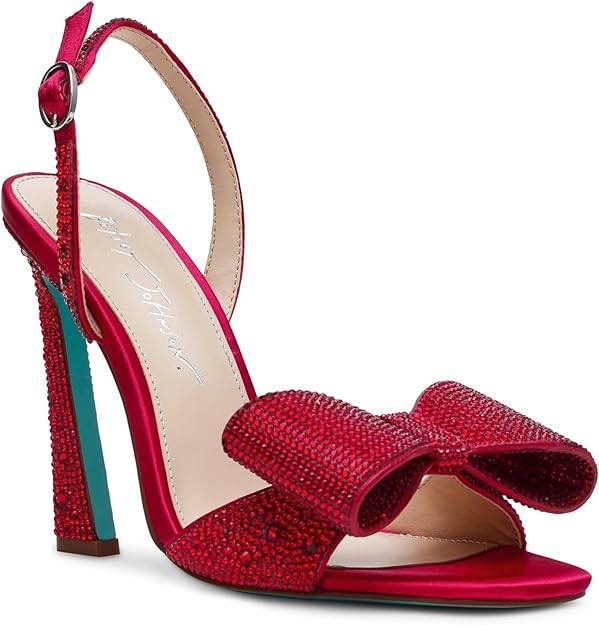 Betsey Johnson Women's Joel Heeled Sandal | Amazon (US)