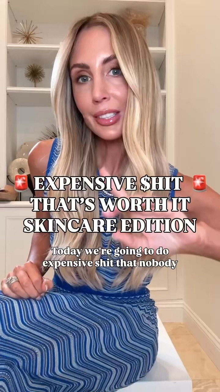 Expensive $hit that’s worth it skincare edition! 

#LTKselfcare
