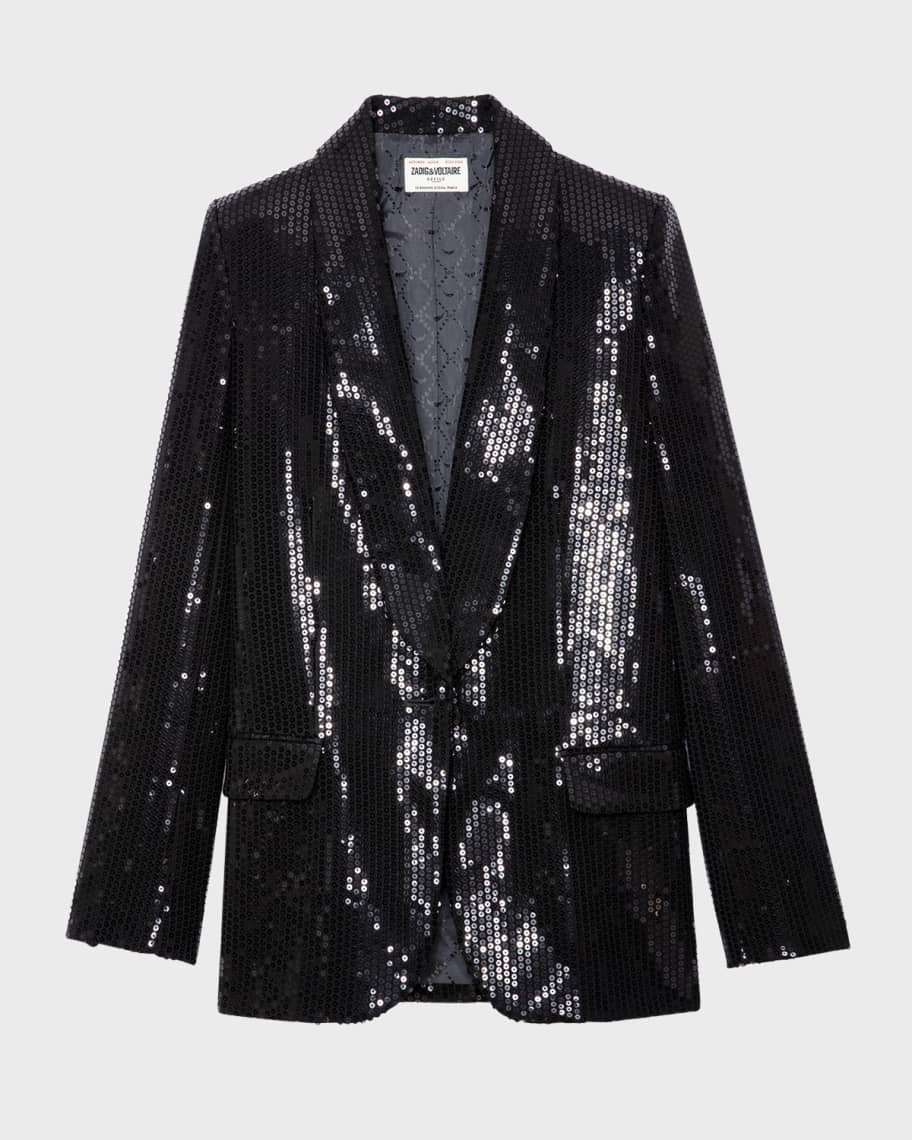 Vive Sequin Blazer | Neiman Marcus