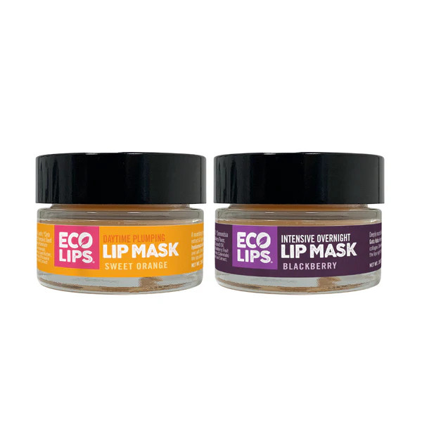 Plumping Daytime Lip Mask + Overnight Intensive Lip Mask, 2-count | Eco Lips
