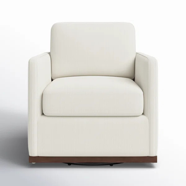 Bobbi Upholstered Swivel Armchair | Wayfair North America