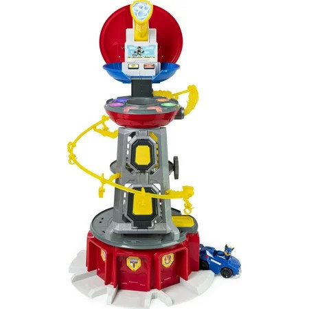 PAW Patrol Mighty Pups Super PAWs Lookout Tower Playset with Lights and Sound | Walmart (US)
