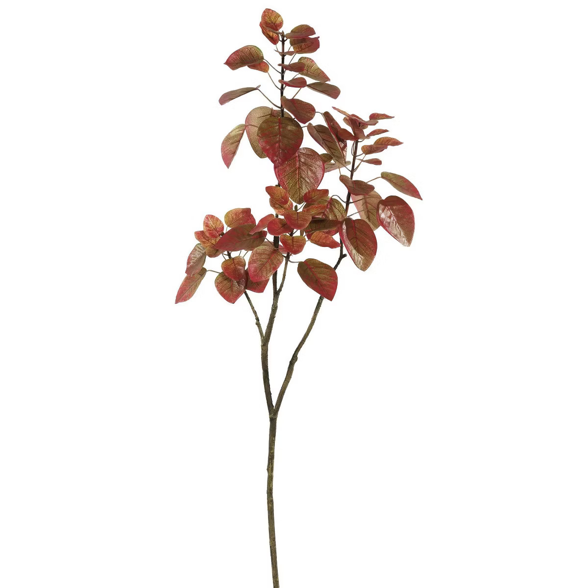 Artificial Cotinus Coggygria Branch (4ft) Red - Vickerman | Target