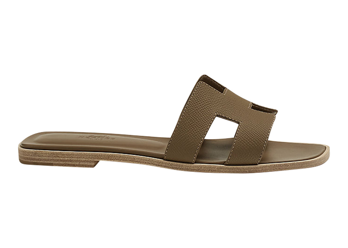 Hermes Oran Sandal Etoupe Epsom Leather | StockX